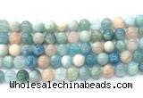 CMG503 15.5 inches 10mm round morganite gemstone beads