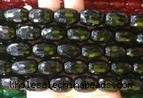 AGBS435 15 inches 13*18mm faceted drum agate beads wholesale