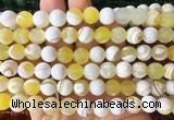 AGBS438 15 inches 10mm round Matte agate beads wholesale