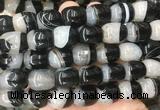 AGBS456 15 inches 13*15mm drum agate gemstone beads wholesale