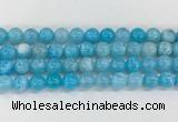 AGBS82 15 inches 10mm round blue fire agate beads wholesale