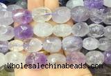 ANBS03 15 inches 12*16mm - 13*18mm faceted nuggets ametrine beads