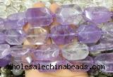 ANBS06 15 inches 18*25mm - 22*30mm faceted freeform ametrine beads