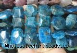 APBS03 15 inches 15*20mm - 18*25mm faceted freeform apatite beads