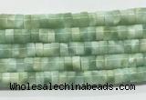 ASBS02 15 inches 3*6mm heishi peacock angelite gemstone beads