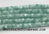 ASBS06 15 inches 3*6mm heishi peacock angelite gemstone beads