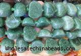 BQBS10 15 inches 20*25mm apple green strawberry quartz beads wholesale
