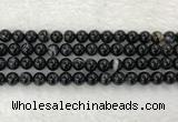 CAA1833 15.5 inches 10mm round banded agate gemstone beads