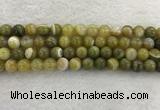 CAA1953 15.5 inches 10mm round banded agate gemstone beads
