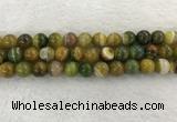 CAA1964 15.5 inches 12mm round banded agate gemstone beads
