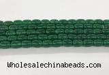 CAA5355 15.5 inches 10*14mm drum agate gemstone beads