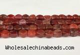 CAA5374 15.5 inches 10*12mm - 11*16mm faceted nuggets agate beads