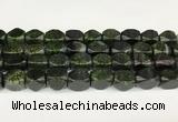 CAA5377 15.5 inches 10*12mm - 11*16mm faceted nuggets agate beads