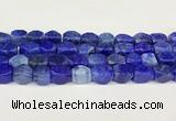 CAA5379 15.5 inches 10*12mm - 11*16mm faceted nuggets agate beads