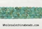 CAA5395 15.5 inches 8*12mm rice agate gemstone beads