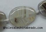 CAA540 15.5 inches 15-30mm*20-45mm freeform madagascar agate beads
