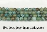 CAA5420 15.5 inches 12mm round agate gemstone beads