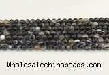 CAA5423 15.5 inches 6mm round agate gemstone beads