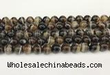 CAA5433 15.5 inches 12mm round agate gemstone beads