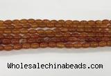 CAA5450 15.5 inches 8*12mm rice agate gemstone beads