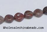 CAB450 15.5 inches 10mm rhombic indian agate gemstone beads