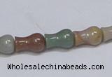 CAB465 15.5 inches 8*12mm vase-shaped indian agate gemstone beads