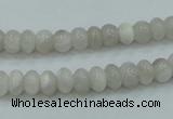 CAB900 15.5 inches 4*6mm rondelle natural crazy agate beads wholesale