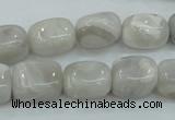 CAB903 15.5 inches 10*14mm nugget natural crazy agate beads wholesale