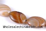 CAG161 13*18mm oval madagascar agate gemstone beads Wholesale