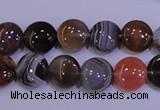 CAG4441 15.5 inches 10mm flat round botswana agate beads wholesale