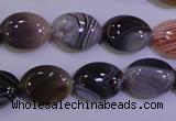 CAG4453 15.5 inches 12*16mm oval botswana agate beads wholesale