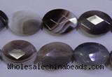 CAG4464 15.5 inches 13*18mm faceted oval botswana agate beads