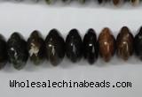 CAG5641 15 inches 7*14mm rondelle agate gemstone beads wholesale
