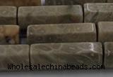 CAG6080 15.5 inches 15*22mm faceted tube chrysanthemum agate beads