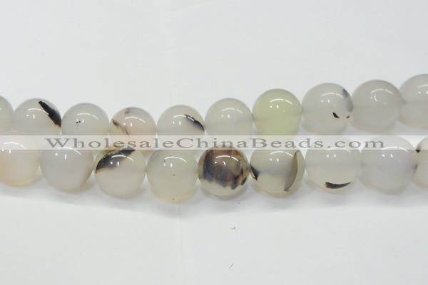 CAG6765 15 inches 16mm round Montana agate beads wholesale