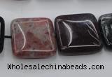 CAG6779 15.5 inches 14*14mm square Indian agate beads wholesale