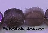 CAG8436 15.5 inches 22mm coin grey druzy agate gemstone beads