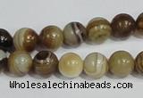 CAG938 16 inches 10mm round madagascar agate gemstone beads
