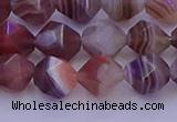 CAG9793 15.5 inches 10mm faceted nuggets botswana agate beads