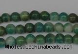 CAM1000 15.5 inches 4mm round natural Russian amazonite beads