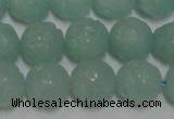 CAM1122 15.5 inches 8mm carved round amazonite beads wholesale
