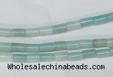 CAM605 15.5 inches 4*7mm column Chinese amazonite gemstone beads