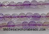 CAN105 15.5 inches 3.5mm faceted round ametrine gemstone beads