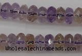 CAN159 15.5 inches 5*8mm faceted rondelle natural ametrine beads