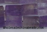 CAN182 15.5 inches 13*18mm faceted tube natural ametrine beads