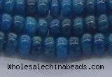 CAP369 15.5 inches 4*6mm rondelle apatite gemstone beads