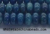 CAP370 15.5 inches 5*8mm rondelle apatite gemstone beads