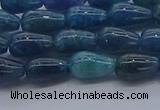 CAP375 15.5 inches 6*10mm teardrop apatite gemstone beads