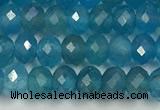 CAP623 15.5 inches 3*4mm faceted rondelle apatite beads