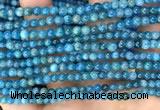 CAP650 15.5 inches 4mm round natural apatite beads wholesale